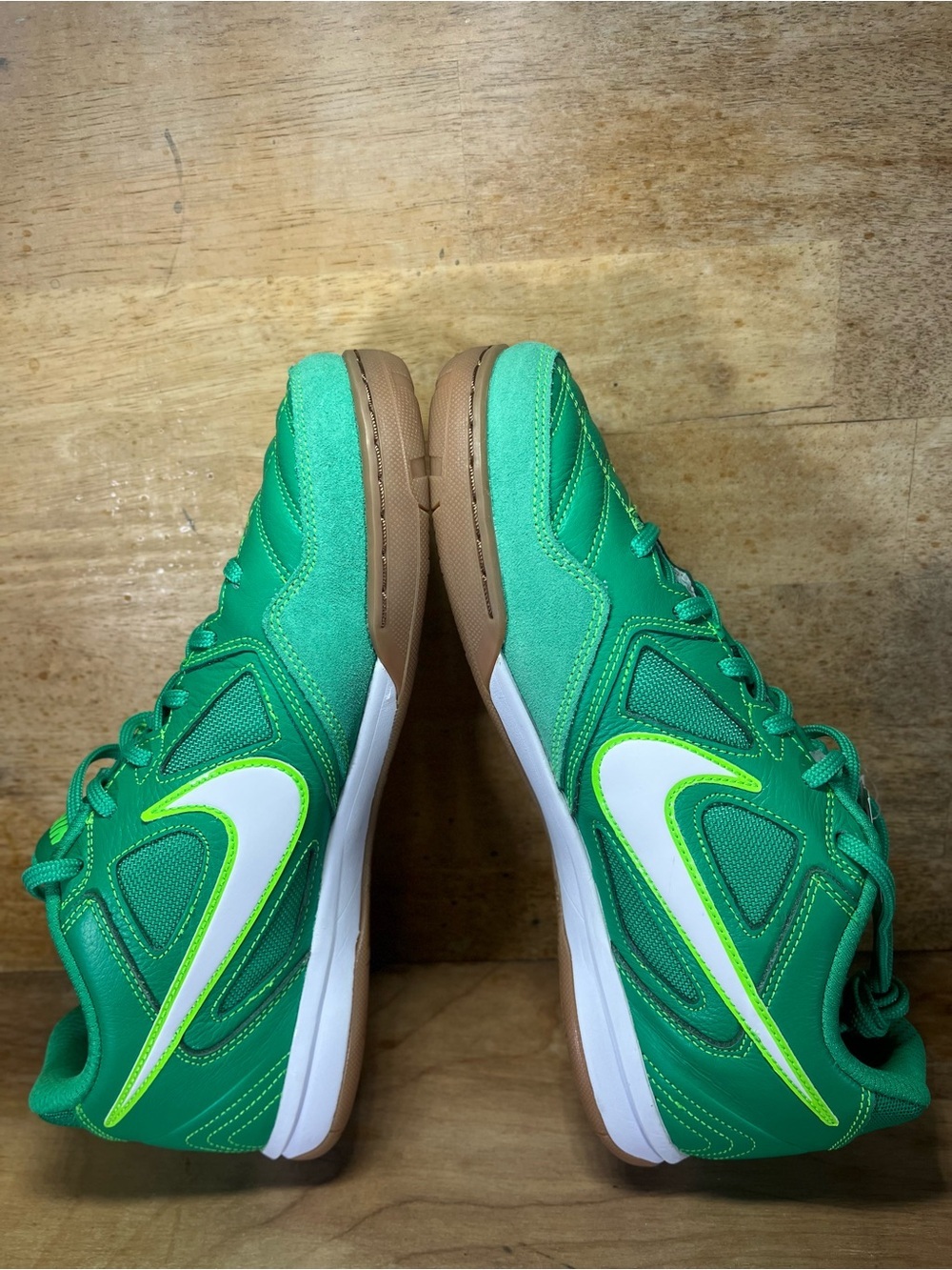 NEW Nike Gato COLORFUL Mens Size 10 Shoes Sneakers Stadium Green Green Strike - Picture 6 of 9